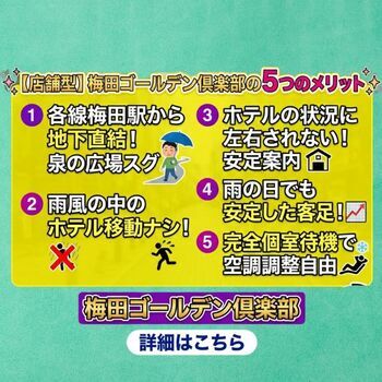 「雨だから…」と諦めないで！地下直結＆完全個室でストレスフリーな春を♪