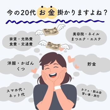 20代でも余裕のある暮らししたいですよね～！