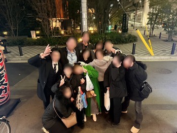 在籍女性との新年会🐑