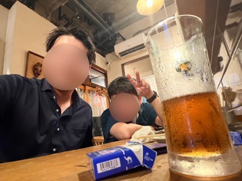 高校の時の同級生と　店長