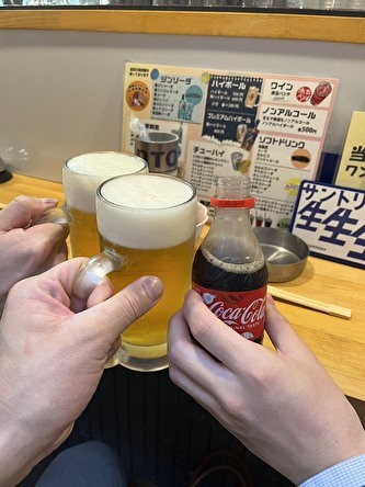 仕事終わりに♪