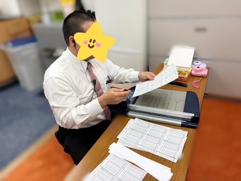 こういう内職も大事なお仕事ですよ。by中の人